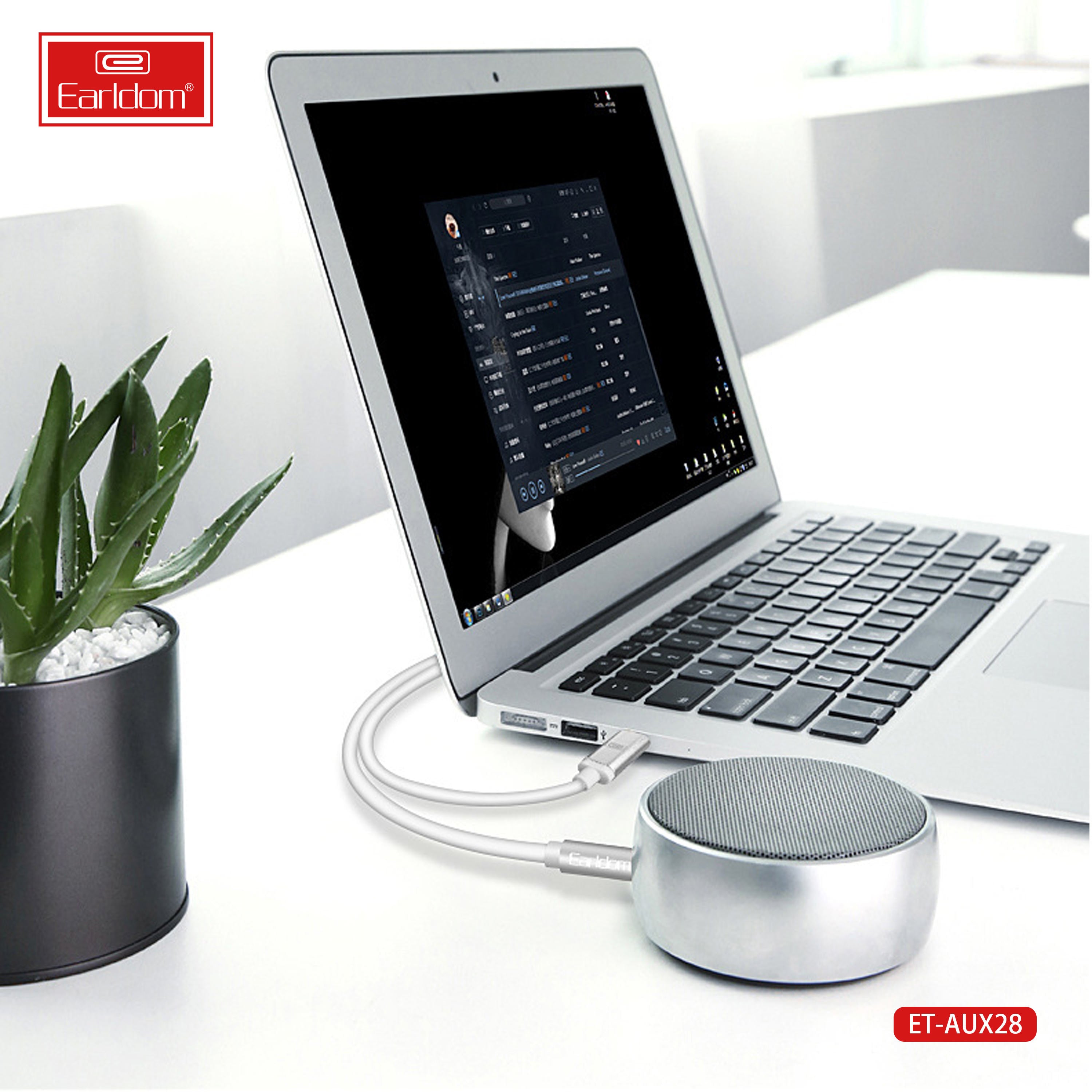 ET-AUX28 100CM Aux cable to type C ET-AUX28 100CM Aux cable to type C